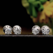 14KT White Gold EF VS Diamonds