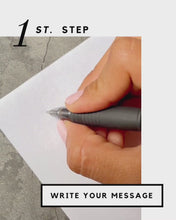 Floral Signature/Fingerprint locket