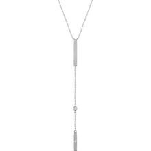 14K Gold .06 CTW Diamond Bar 16-18