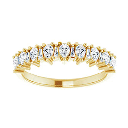 14K Yellow Gold 1/2 CTW Diamond Anniversary Band