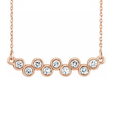 14K Rose 2.5 mm Round Forever One™ Moissanite 18