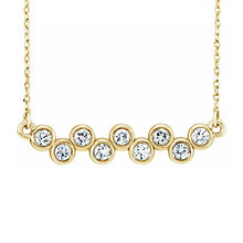 14K Gold 2.5 mm Round Forever One™ Moissanite 18