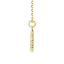 18K Yellow Gold-Plated Engravable Beaded Necklace