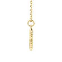 18K Rose Gold-Plated Engravable Beaded Necklace