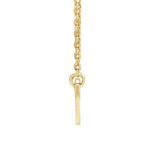 18K Yellow Gold-Plated  8x7.2 mm Heart Necklace