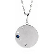 Sterling Silver 1-5 Stone Family Circle 16-18