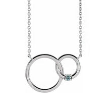 14K Rose Gold 1-5 Stone Family Circle 18