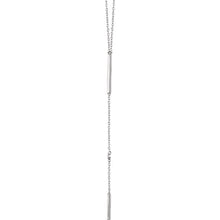 14K Gold .06 CTW Diamond Bar 16-18