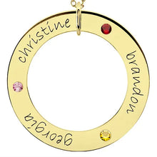 14K Rose Gold Posh Mommy® Engravable Loop Pendant