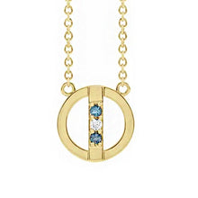 14K Yellow  Family Circle 18