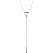 14K Rose Triangle & Bar Y 16-18