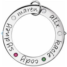 14K Yellow Gold Posh Mommy® Engravable Loop Pendant