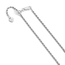 Adjustable Diamond-cut Rope Chain