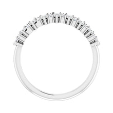 14K White Gold 1/2 CTW Diamond Anniversary Band