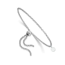 Sterling Silver Adjustable Couples Bracelet