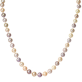 Pink Freshwater Cultured Pearl Strand Necklace