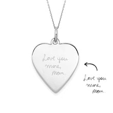 925 Sterling Silver Signature Heart Necklace