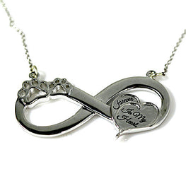 Sterling Silver Eternity Remembrance Necklace