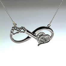 Sterling Silver Eternity Remembrance Necklace