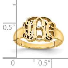 Monogram Signet Ring
