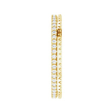 14K Yellow 1/5 CTW Natural Diamond Eternity Band
