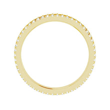 14K Yellow 1/5 CTW Natural Diamond Eternity Band