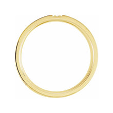 14K White Gold 1/10 CTW Natural Diamond Band