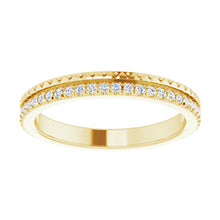 14K White 1/5 CTW Natural Diamond Eternity Band