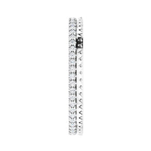 14K White 1/5 CTW Natural Diamond Eternity Band