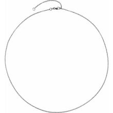 Sterling Silver 1.5 mm Adjustable Chain