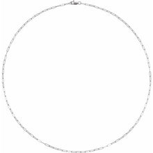 Sterling Silver Flat Link 18