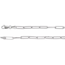 Sterling Silver Flat Link 18