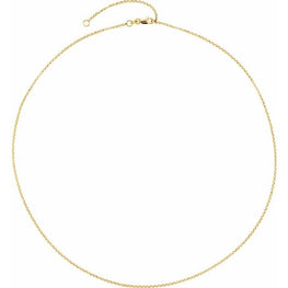 18K Yellow Gold Plated 18-20" Chain