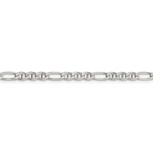 Sterling Silver 3.75mm Figaro Anchor Chain