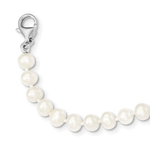 Sterling Silver 4-5mm Pearl Necklace, Bracelet & Earring Set