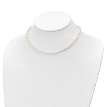 Sterling Silver 4-5mm Pearl Necklace, Bracelet & Earring Set