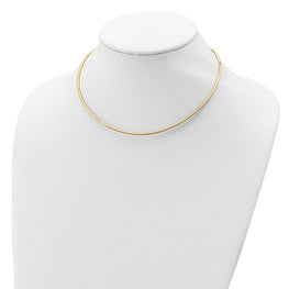 14k Gold Plated Sterling Silver Reversible Cubetto Chain