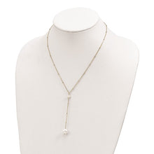 Sterling Silver Gold-tone Freshwater Pearl Necklace