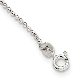 Sterling Silver Rose-tone Heart with Key 19 inch Necklace