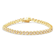14K Gold Diamond Tennis Bracelet