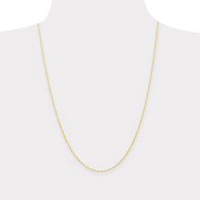 18 in - 14k Rose Gold .7 mm Cable Rope Chain