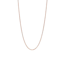 14k Rose Plated Sterling Silver Signature Heart Necklace