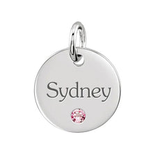 14K Yellow Gold 15.88 mm Posh Mommy® Engravable Large Disc