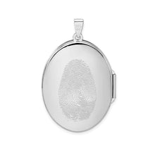 Floral Signature/Fingerprint locket