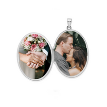 Floral Signature/Fingerprint locket