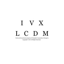 14K Rose Gold-Plated Roman Date Necklace