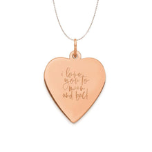 925 Sterling Silver Signature Heart Necklace