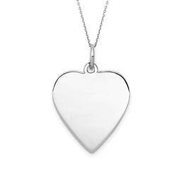 925 Sterling Silver Signature Heart Necklace