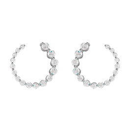 Elle's Lab-Grown Diamond Front-Back Earrings