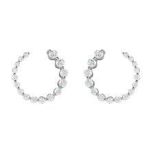 Elle's Lab-Grown Diamond Front-Back Earrings